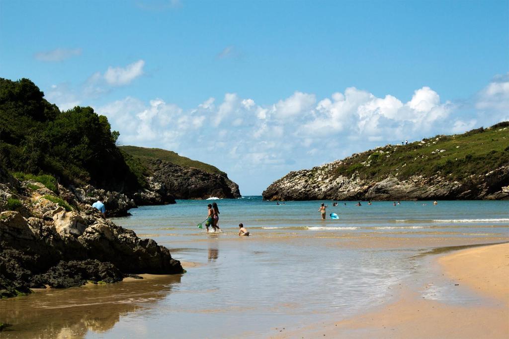 Hotel Y Apartamentos El Camin Poo De Llanes Kültér fotó